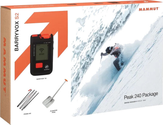 Mammut Barryvox S2 Peak 240 skredpakkekomplett skredpakke