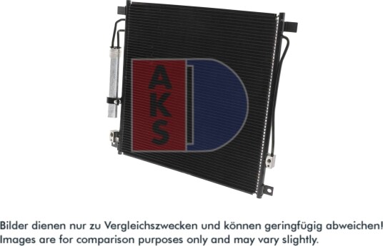 Kondensator klimaanlegg AKS DASIS 142038N Kondensator klimaanlegg AKS DASIS 142038N