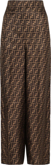 Fendi Dame Bukser Brun S,