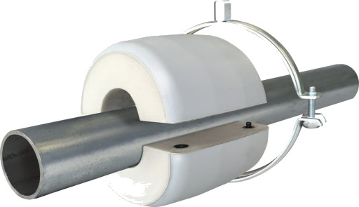 12 stk Danmat isolert røroppheng Ø114/40 isolert inkl. metallbrakett 12 stk Danmat isolert røroppheng Ø114/40 isolert inkl. metallbrakett