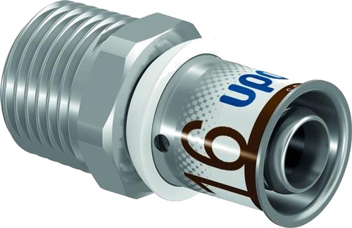 Nippel Lige 25-3/4"" Rustfri Alupex