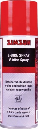 Sykkelverktøy Simson Elsykkel Vedlikeholdsspray 200 ml Sykkelverktøy Simson Elsykkel Vedlikeholdsspray 200 ml