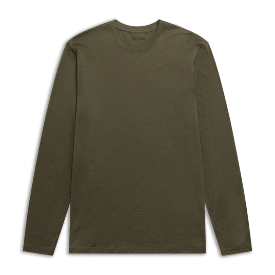Bergans Merino Long Sleeve Men Pine Forest S S