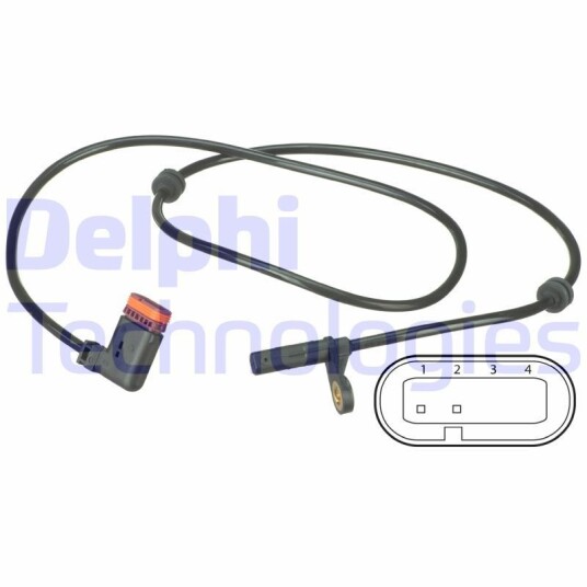 ABS sensor DELPHI SS20499 ABS sensor DELPHI SS20499