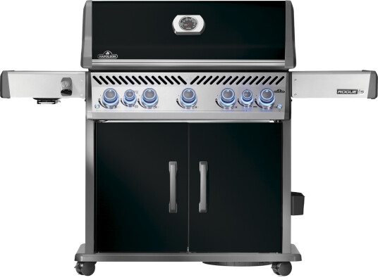 Rogue PRO-S 625 svart gassgrill med infrarød sidebrenner