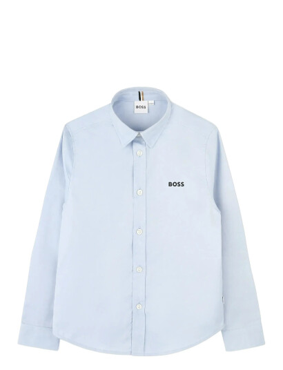 BOSS Long Sleeved Shirt Blue 108