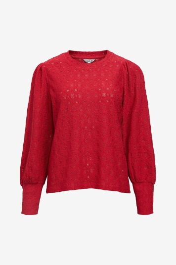 Object - Topp objLaila L/s RE - Rød