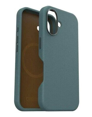 OtterBox Symmetry Mobildeksel iPhone 16 Kaktuslær Juniper Sprig Grønn