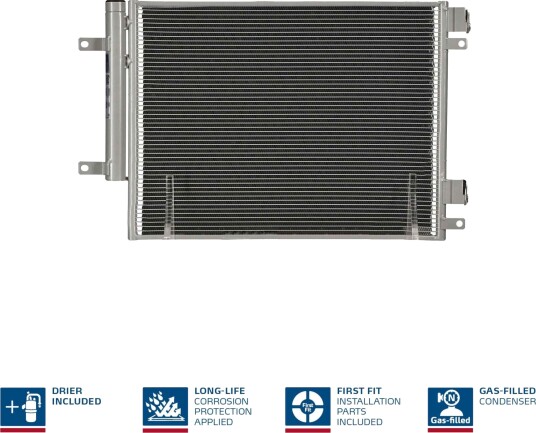 Kondensator NISSENS 940733 Kondensator NISSENS 940733