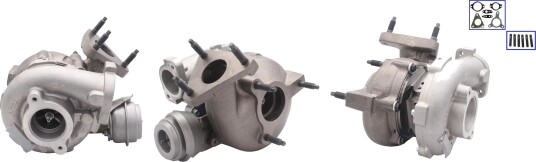 TURBOS EUROPE TE7512432 Turbolader TURBOS EUROPE TE7512432 Turbolader