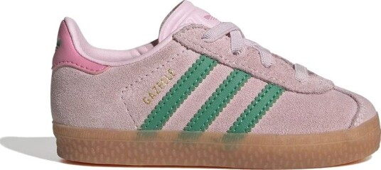 Adidas Originals Gazelle Comfort Closure Elastic Laces Shoes Kids størrelse 25½