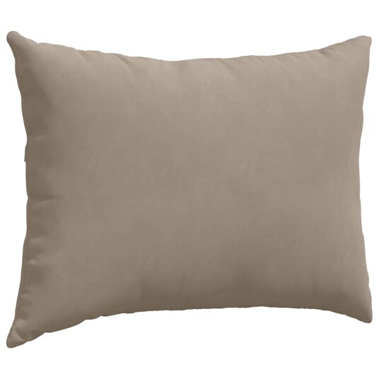Sofaputer 2 pcs Gråbrun 70 x 50 cm stoff
