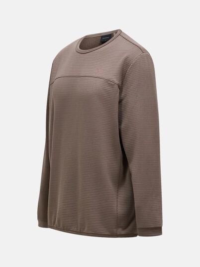 Peak Performance M Trail Polartec Crew Terrain Tan M