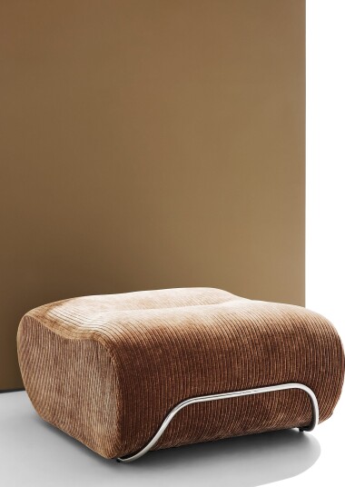 Jotex Puff Polyester/Jern/Polyeterskum/MDF Mokkabrun kordfløyel Archie 2109274010 Jotex Puff Polyester/Jern/Polyeterskum/MDF Mokkabrun kordfløyel Archie 2109274010