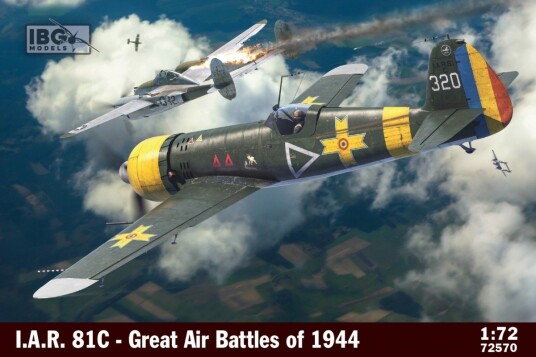 IBG IAR 81C 1944 Modellfly 1:72