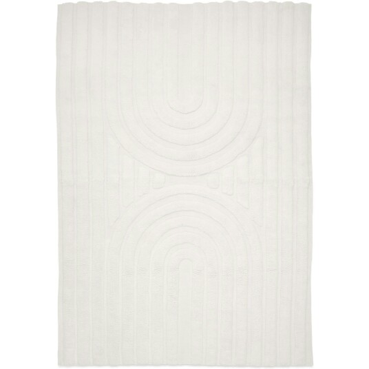 Classic Collection Curve ullteppe 250x350 cm Ivory