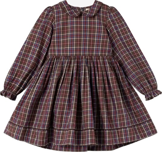 MarMar Copenhagen Darcel Ls CHOCOLATE CHECK 98