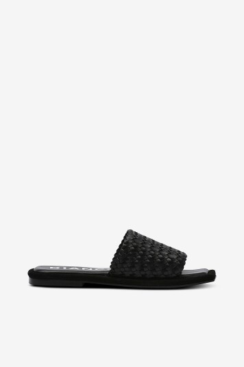 Bianco Sandaler Slides Svart