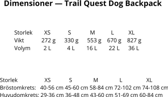 Non-stop Dogwear Trail Quest Kløv for Hund L Blå Non-stop Dogwear Trail Quest Kløv for Hund L Blå