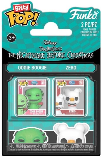 Funko Bitty POP!: The Nightmare Before Christmas 2Pack Oogie & Zero