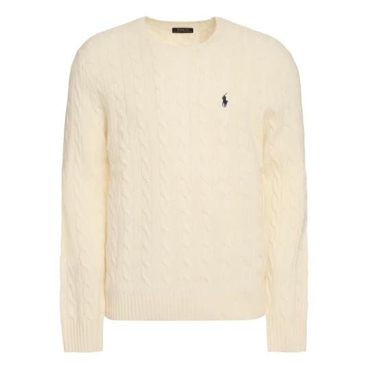 Ralph Lauren Polo Herre Strikkevarer Hvit 2XL Ralph Lauren Polo Herre Strikkevarer Hvit 2XL