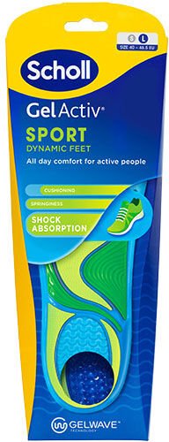 Scholl Gel Activ Insole Sport L   1 Pakker