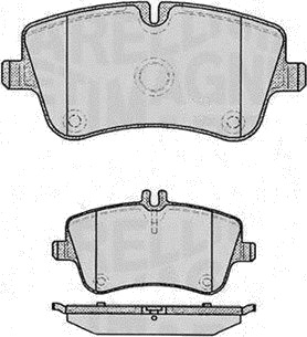 MAGNETI MARELLI 363916060312 Bremseklosser