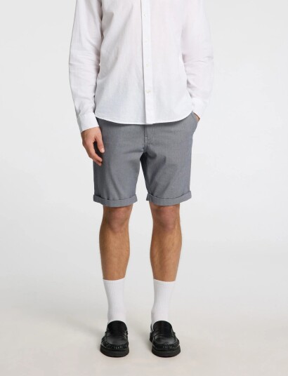 Selected Slmslim Luton Miles Flex Shorts Noos Grey XXL