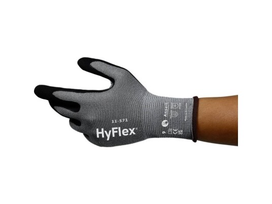 Ansell Healthcare Europe S.a/N.v. Hyflex 11571R090-1P Nitril Arbejdshandske Handsker 9 En 21420:2020 1 Paar