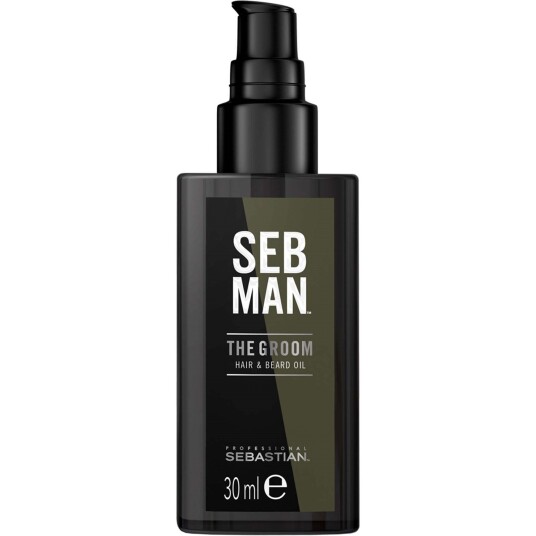 Seb Man The Groom Hair & Beard Oil 30ml Seb Man The Groom Hair & Beard Oil 30ml