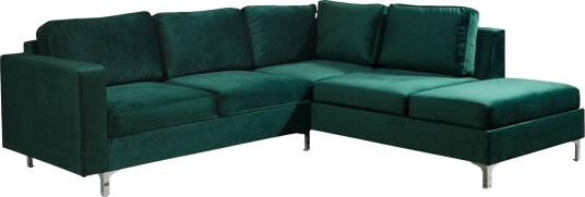 Truro Hjørnesofa Divan Høyre Mørkegrønn
