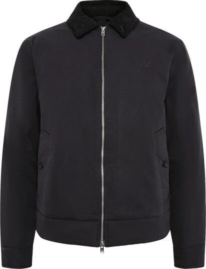 Fred Perry Cotton Caban Jacket BLACK XXL Fred Perry Cotton Caban Jacket BLACK XXL