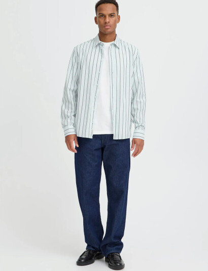Blend Bhdavenshirt Stripe   Blue   XXL