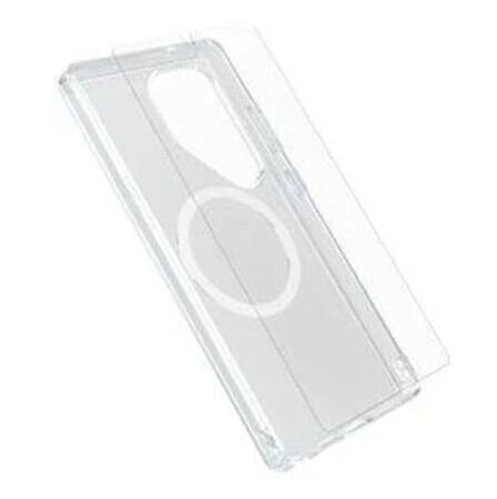 OtterBox Symmetry Clear Magnets + Premium Glass Samsung Galaxy S25 Ultra clear