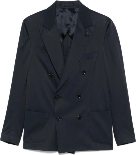 Lardini Herre Dress Blå 2XL,