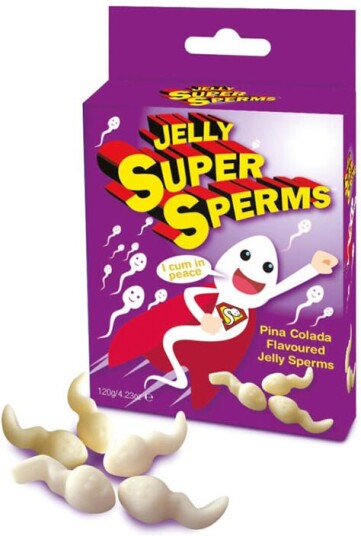 Spencer and Fleetwood Jelly Super Sperms godteri