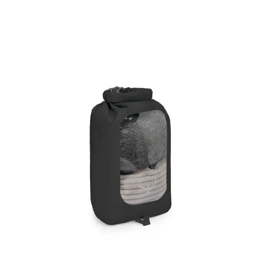 Osprey Dry Sack 6 W/window Black Black unisex Osprey Dry Sack 6 W/window Black Black unisex