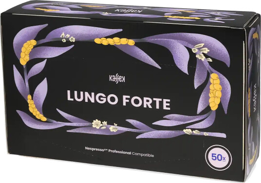 KaffeK | Lungo Forte 50 kapsler til Nespresso® Pro KaffeK | Lungo Forte 50 kapsler til Nespresso® Pro