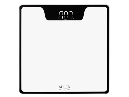 Adler Ad 8174W Elektronisk Personvekt 180 Kg 100 G Hvit Kg/Lb Rektangel Adler Ad 8174W Elektronisk Personvekt 180 Kg 100 G Hvit Kg/Lb Rektangel