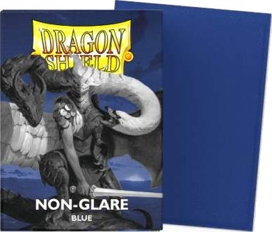 Dragon Shield 100 Sleeves - Matte Blue Non-Glare