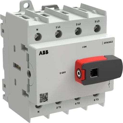 Abb Lastbryter 4-polet 63A, OT63G2-4BSN1 Abb Lastbryter 4-polet 63A, OT63G2-4BSN1