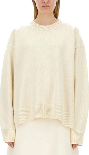 Jil Sander Dame Strikkevarer Beige S, Jil Sander Dame Strikkevarer Beige S,