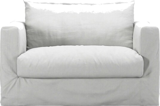 Le Grand Air Nou Love Seat Bomull Hvit