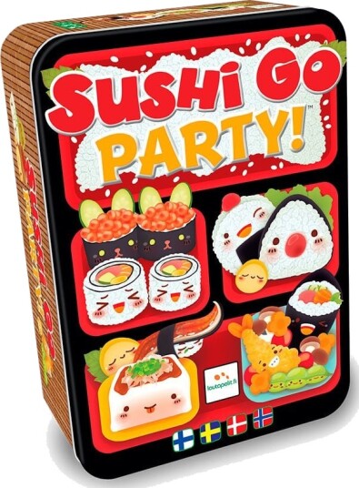 Sushi Go Party Kortspill for 2-8 Spillere - Nordisk Utgave Sushi Go Party Kortspill for 2-8 Spillere - Nordisk Utgave