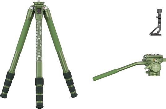 Sirui Sportich SP004 Tripodstativ Med G5X Kulehode Sort