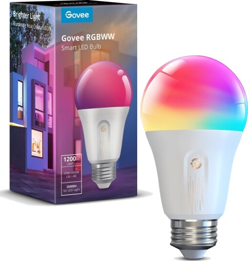 GOVEE RGBWW SMARTPÆRE 12W E27 GOVEE RGBWW SMARTPÆRE 12W E27