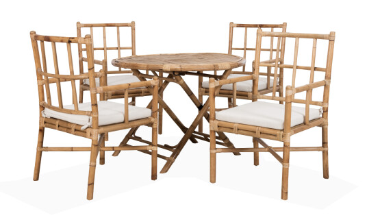 Soffadirekt FUJI Spisegruppe 4 Stoler