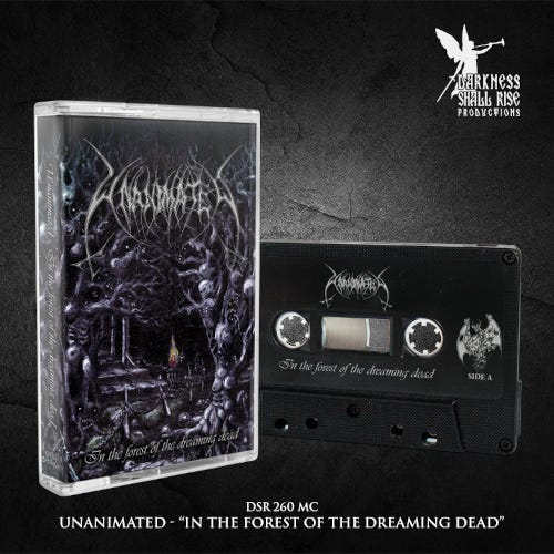 Unanimated  In the Forest of the Dreaming Dead  Kassett