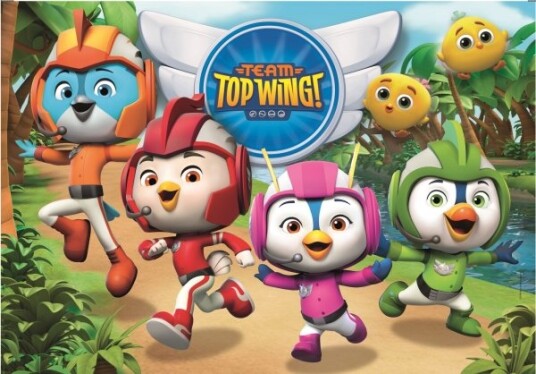 Clementoni Top Wing 104 Stykker Tegneserier 6 År