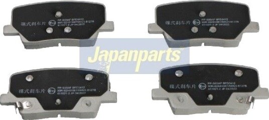 Bremseklosser JAPANPARTS PP-S03AF